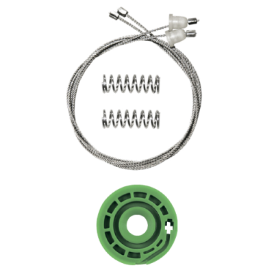 Ремкомплект стеклоподъемника (трос+ролик) BMW 3-series E90/E91 (зад. лев./прав.) 777126
