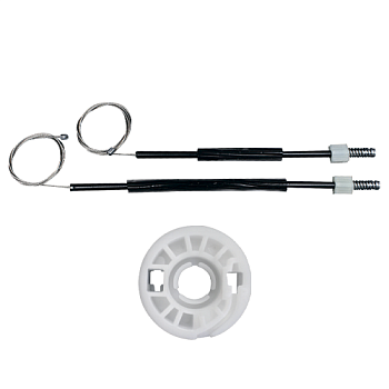 Ремкомплект стеклоподъёмника (трос+ролик) Volkswagen Golf 7 покол. 2012-2020 (зад. прав.) 777355