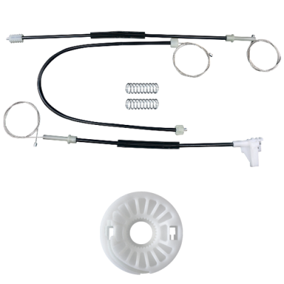 Ремкомплект стеклоподъемника (трос+ролик) Skoda Octavia A4 1996-2004 (перед. лев.) 777064