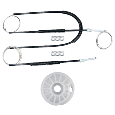 Ремкомплект стеклоподъемника (трос+ролик) Audi Q5 (перед. прав.) 777172