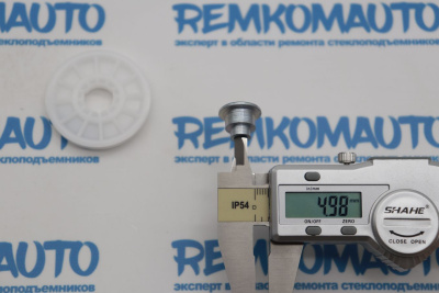 Обводной ролик стеклоподъёмника с клепкой 770877 Обводной ролик стеклоподъёмника с клепкой 770877