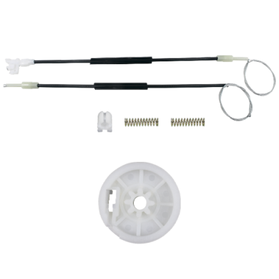 Ремкомплект стеклоподъемника (трос+ролик) Renault Megane 1 (перед. прав.) 777095