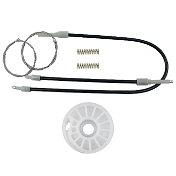 Ремкомплект стеклоподъемника (трос+ролик) Ford Cargo (перед. лев./прав.) 777163