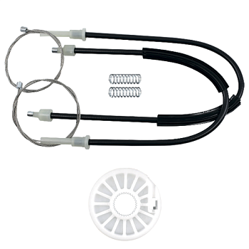 Ремкомплект стеклоподъёмника (трос+ролик) Ford Mondeo 4 поколение 2006-2014 (зад. лев./прав.) 777165