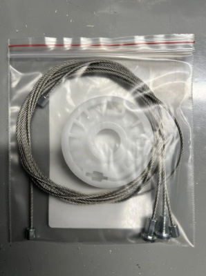 Ремкомплект ст-ка (трос+ролик) Kia Venga 1 покол. 2009-2018 (перед. лев./прав.) 777426