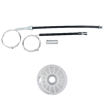 Ремкомплект стеклоподъемника (трос+ролик) Audi A1/Audi A4 B8 (зад. лев./прав.) 777061