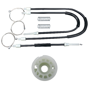 Ремкомплект стеклоподъемника (трос+ролик) Volkswagen Passat B6/B7 (перед. прав.) 777014