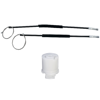 Ремкомплект механического стеклоподъемника (трос+ролик) Fiat Linea (зад. прав.) 777200