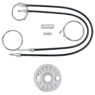 Ремкомплект стеклоподъемника (трос+ролик) BMW 1-series E87/3-series E90/E91 (перед. лев.) 777234