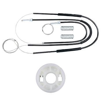 Ремкомплект стеклоподъемника (трос+ролик) Volkswagen Lupo (перед. лев./прав.) 777045