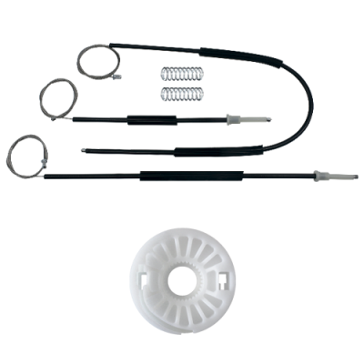 Ремкомплект стеклоподъемника (трос+ролик) Audi A4 B6/B7 (перед. лев./прав.) 777054