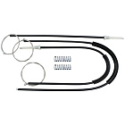 Комплект тросов стеклоподъёмника Ford Fusion Coupe/Fiesta Coupe 2002-2009 (перед. лев./прав.) 770728
