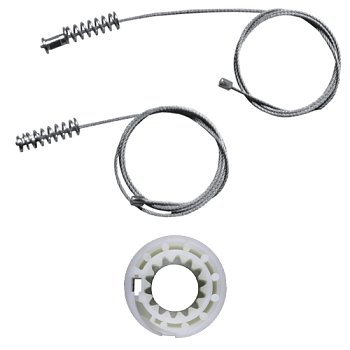 Ремкомплект стеклоподъёмника (трос+ролик) Smart Fortwo 450 1997-2007 (перед. лев./прав.) 777294