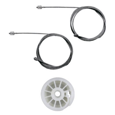 Ремкомплект стеклоподъемника (трос+ролик) Fiat Ducato (перед. прав.) 777299