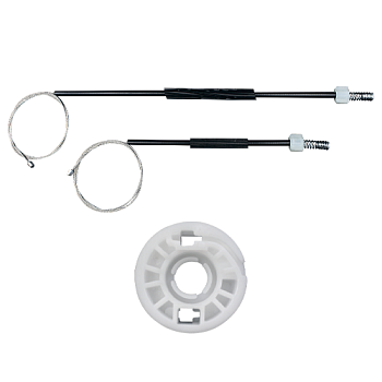 Ремкомплект стеклоподъемника (трос+ролик) Volkswagen Amarok (зад. прав.) 777357