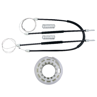 Ремкомплект механического стеклоподъемника (трос+ролик) Volkswagen Polo 3 (перед. лев./прав.) 777353