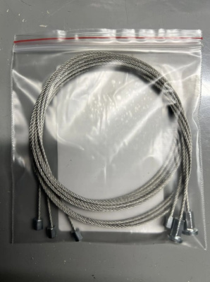 Комплект тросов стеклоподъёмника Hyundai Elantra 6 покол. 2015-2020 (AD) (перед. лев./прав.) 776049