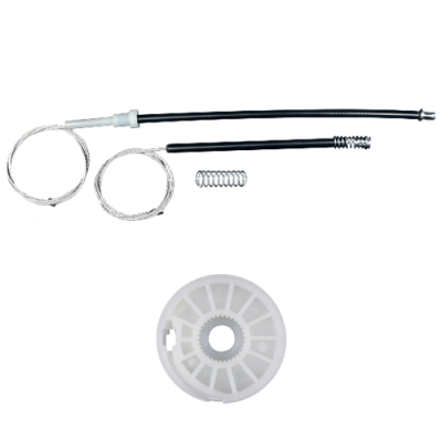 Ремкомплект стеклоподъемника (трос+ролик) Audi A1/Audi A4 B8 (зад. лев./прав.) 777061