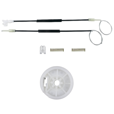 Ремкомплект стеклоподъемника (трос+ролик) Renault Megane 1 (перед. прав.) 777119