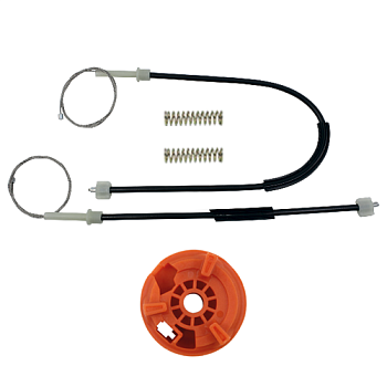 Ремкомплект стеклоподъемника (трос+ролик) Peugeot 307CC (зад. прав.) 777304