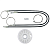 Ремкомплект ст-ка (трос+ролик) Ford Galaxy/Seat Alhambra/VW Sharan 1995-2010 (зад. прав.) 777364