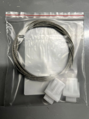 Комплект тросов электростеклоподъёмника Fiat Ducato (Елабуга) 244 2006-2014 (перед. лев/прав) 770525