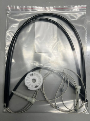 Ремкомплект стеклоподъёмника (трос+ролик) BMW 3-series E46 1998-2001 (перед. прав.) 777046