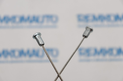 Универсальный ремкомплект троса стеклоподъемника "Сделай сам №1" для двух тросов без оплеток 999011