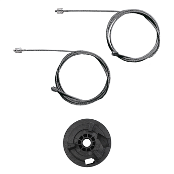 Ремкомплект стеклоподъемника (трос+ролик) Opel Meriva A (перед./зад. прав.) 777170