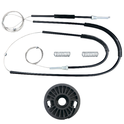 Ремкомплект стеклоподъемника (трос+ролик) Skoda Octavia A7 (перед. прав.) 777389