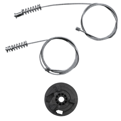 Ремкомплект стеклоподъемника (трос+ролик) Renault Clio 1/Renault Clio 2 (зад. лев.) 777086