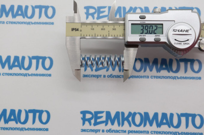Комплект пружин для тросов стеклоподъёмника в оплётках 12.5x40 (2 шт.) 771433