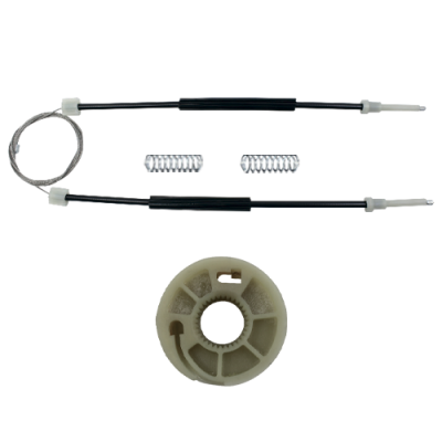 Ремкомплект стеклоподъёмника (трос+ролик) Citroen C4 1 покол. 2004-2014  (перед. лев.) 777282