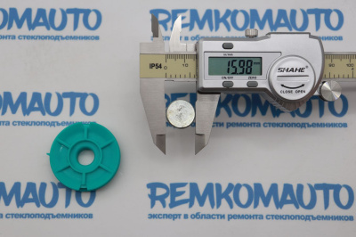 Обводной ролик стеклоподъёмника с клепкой 772493
