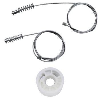 Ремкомплект стеклоподъемника (трос+ролик) Volkswagen Golf 6/Jetta 6 2008-2012 (зад. лев/прав) 777247