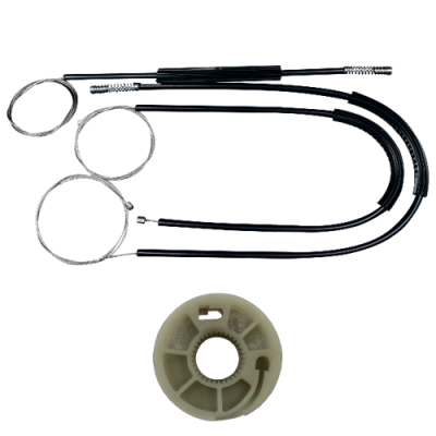 Ремкомплект стеклоподъемника (трос+ролик) Audi A3 (перед. прав.) 777387