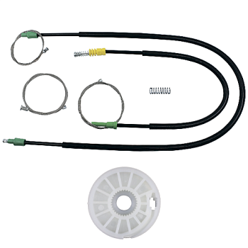 Ремкомплект стеклоподъёмника (трос+ролик) Ford Galaxy/Seat Alhambra/VW Sharan (перед. прав.) 777226