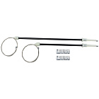 Комплект тросов стеклоподъёмника Ford Fiesta 2008- (перед. лев./прав.) 770736