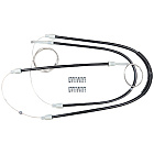 Комплект тросов стеклоподъёмника Audi A4 B5 (перед. лев./прав.) 770322