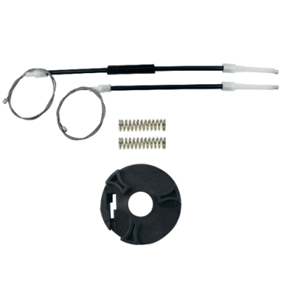 Ремкомплект стеклоподъемника (трос+ролик) Fiat Siena (перед. лев.) 777191