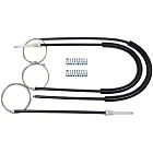 Комплект тросов стеклоподъёмника Peugeot 206 1998-2009 (перед. лев./прав.) 771012