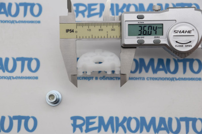 Обводной ролик стеклоподъёмника с клепкой 772407