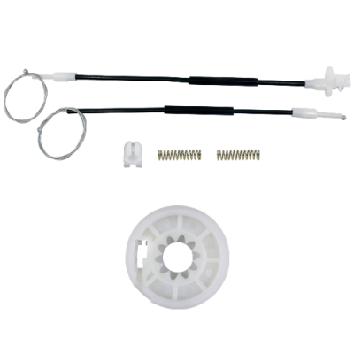 Ремкомплект стеклоподъемника (трос+ролик) Renault Megane 1 (зад. прав.) 777097