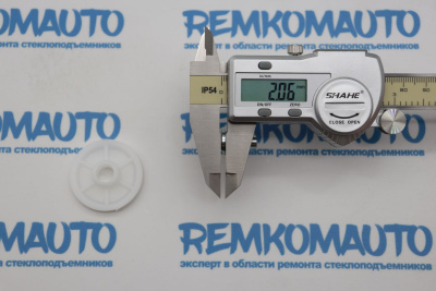 Обводной ролик стеклоподъёмника с клепкой 771334