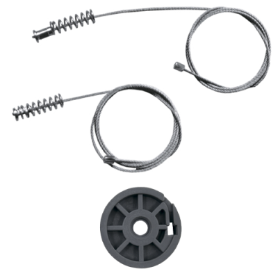 Ремкомплект стеклоподъемника (трос+ролик) Citroen Nemo (перед. прав.) 777383