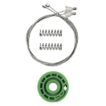 Ремкомплект стеклоподъемника (трос+ролик) BMW 1-series E87 (зад. лев./прав.) 777227