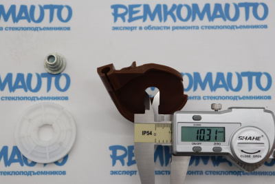 Обводной ролик стеклоподъёмника (комплект) 770609 Обводной ролик стеклоподъёмника (комплект) 770609