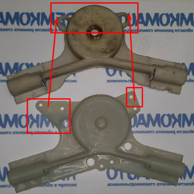 Держатель (крышка) ролика стеклоподъёмника 770221