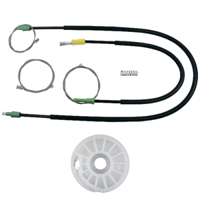 Ремкомплект стеклоподъёмника (трос+ролик) Ford Galaxy/Alhambra/Volkswagen Sharan (перед.лев.) 777225