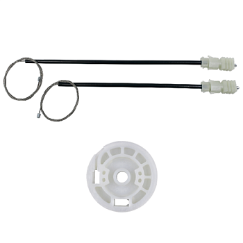 Ремкомплект стеклоподъемника (трос+ролик) Nissan Primera P11 (перед. лев./прав.) 777219